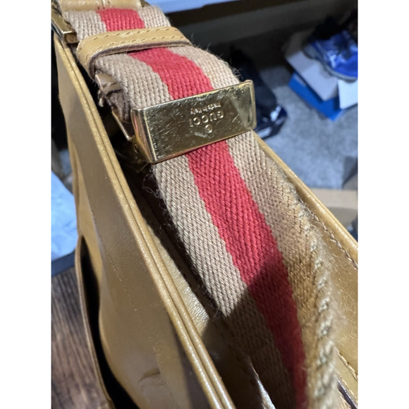 Gucci Jackie Leather Messenger Shoulder Bag Vintage Tom Ford Era - Picture 5 of 14